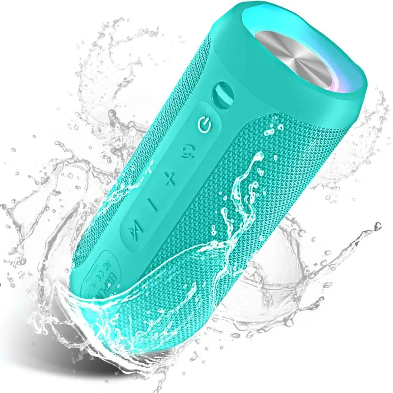 【Eduplink】M6Pro Waterproof Wireless Portable Bluetooth Speaker 20W Audio Smartphone,Stereo Sound,Led Lights,Outdoor Party Audio, Gift for Mom,Mother'S Day,Mommy